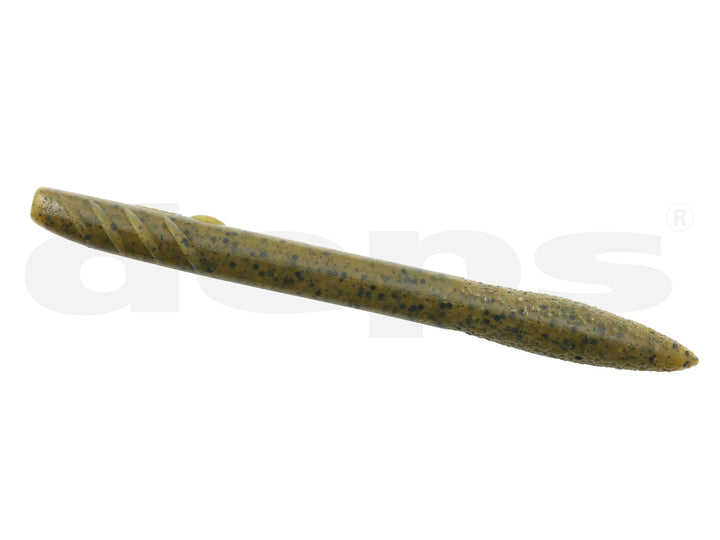 Deps SLENDER SCAT Soft Baits - #12 Green Pumpkin / 5 in - 5pk-#153 Green Pumpkin Blue Glitter / 5 in - 5pk-#144 Gori / 5 in - 5pk-#28 Scuppernong / 5 in - 5pk-#52 Green Pumpkin Chartreuse / 5 in - 5pk-#143 Mimizu / 5 in - 5pk-#71 Green Pumpkin Blue Flake / 5 in - 5pk-#22 Golden Shiner / 5 in - 5pk - Carolina Fishing Tackle LLC