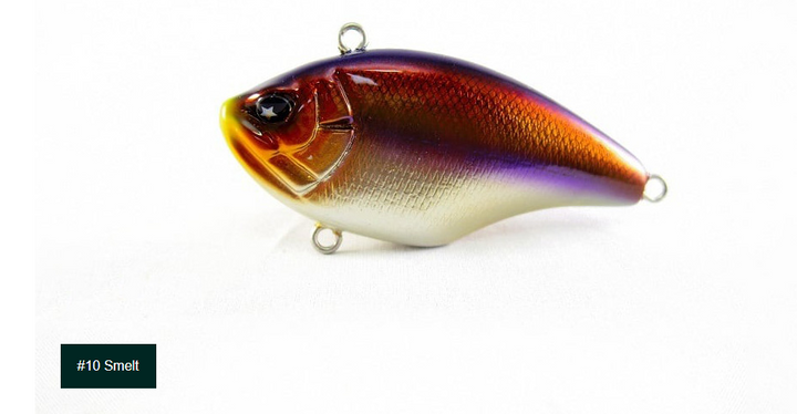 ATTIC Lures Water Leaf 65FS - #01 Natural Gill-#03 Chartreuse Gill-#09 Natural Pro Blue-#10 Smelt-#11 Brown Claw - Carolina Fishing Tackle LLC