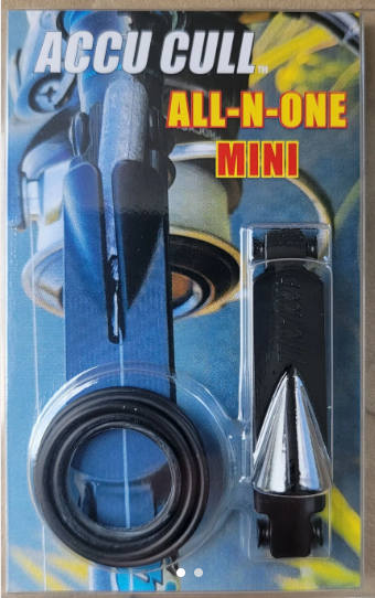 accu cull all n one mini hook and weight holder Accu-Cull All-N-ONE Mini Dropshot Bait Weight Holder