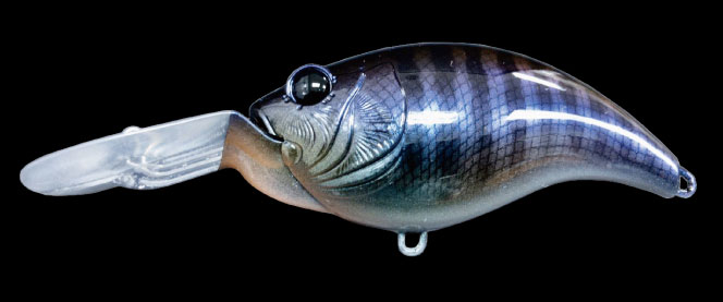 DRANCKRAZY Deros Solid Core Crankbait - #01 Natural Bass-#02 Violet Gill-#03 Natural Oikawa-#07 Natural Peacock - Carolina Fishing Tackle LLC