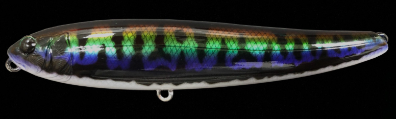 DRANCKRAZY Tailot Walking Bait - #01 Purple Gill-#03 Peacock-#04 Toman-#05 Natural Shad - Carolina Fishing Tackle LLC