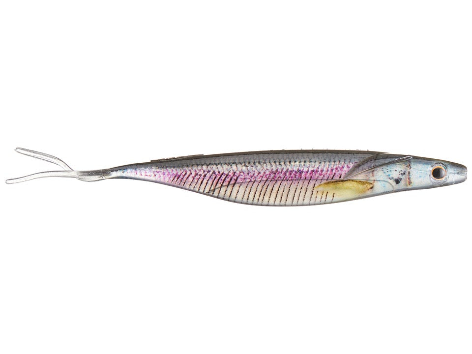 Deps Real Sakamata Shad Soft Jerkbait - 6” - 3pk / #01 Skelton Wakasagi-6” - 3pk / #02 Real Baby Bass-6” - 3pk / #03 Pearl Wakasagi-6” - 3pk / #04 Chart Back Wakasagi - Carolina Fishing Tackle LLC