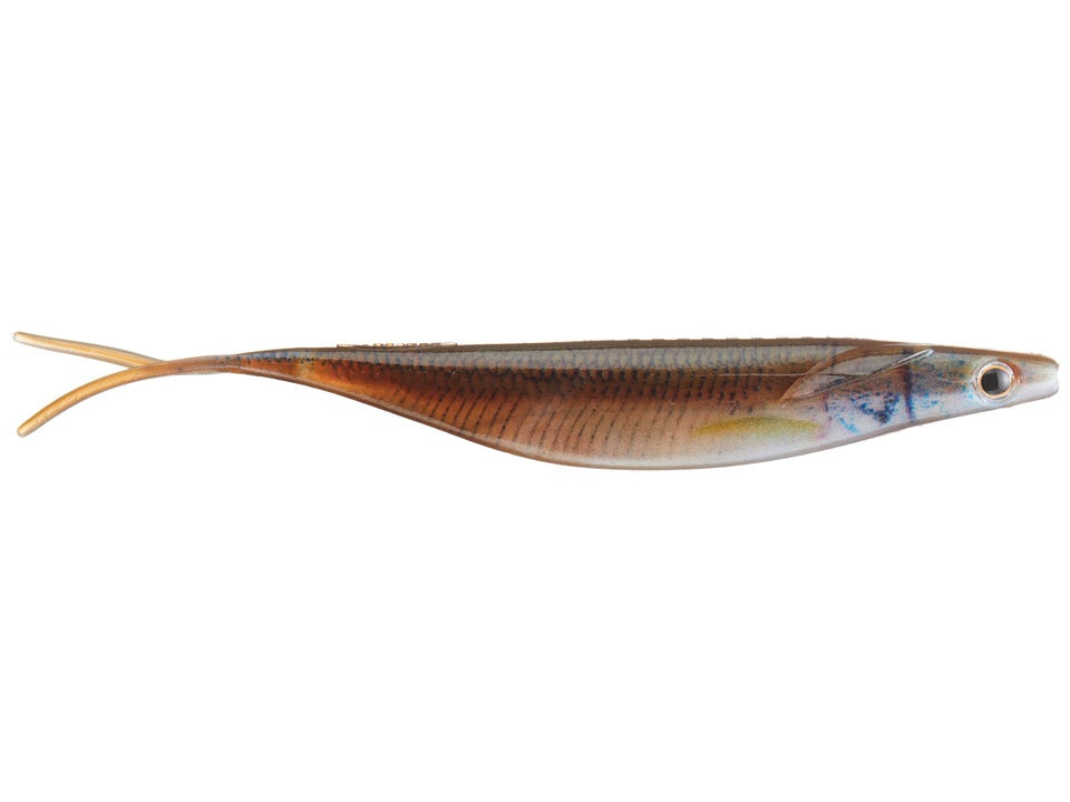 Deps Real Sakamata Shad Soft Jerkbait - 6” - 3pk / #01 Skelton Wakasagi-6” - 3pk / #02 Real Baby Bass-6” - 3pk / #03 Pearl Wakasagi-6” - 3pk / #04 Chart Back Wakasagi - Carolina Fishing Tackle LLC