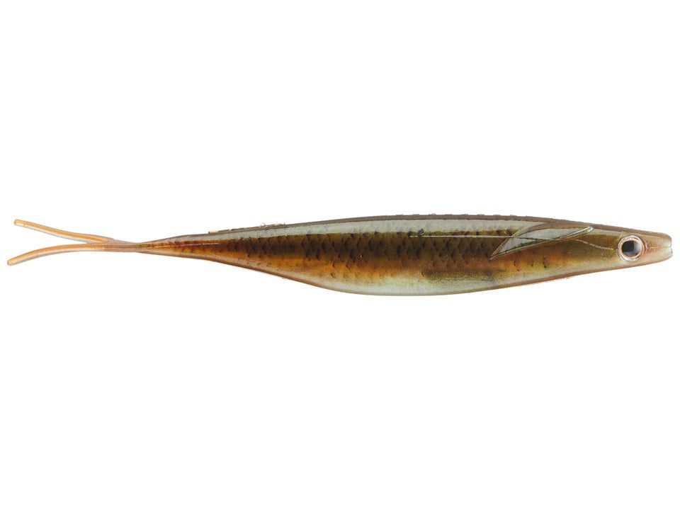 Deps Real Sakamata Shad Soft Jerkbait - 6” - 3pk / #01 Skelton Wakasagi-6” - 3pk / #02 Real Baby Bass-6” - 3pk / #03 Pearl Wakasagi-6” - 3pk / #04 Chart Back Wakasagi - Carolina Fishing Tackle LLC