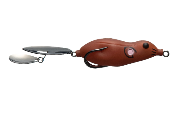 Teckel Qlinker - #002 Pearl White-#003 Black Blue-#006 Orange Belly-#009 Bluegill-#030 Wild Rat - Carolina Fishing Tackle LLC