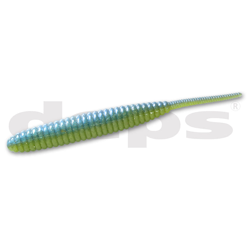 Deps 5” DEATHADDER Worm 8pk - #11 Watermelon / Blue Flake-#13 Cinnamon / Green Flake-#14 Root Beer/Green Flakes-#15 Clear Pepper / Red Flake-#19 Dead Shad-#23 Blue Glitter / Red Glitter-#24 Smoke Pepper / Blue & Gold Flake-#09 Pearl White/Silver Flake-#10 Natural Pro Blue-#12 Green Pumpkin - Carolina Fishing Tackle LLC
