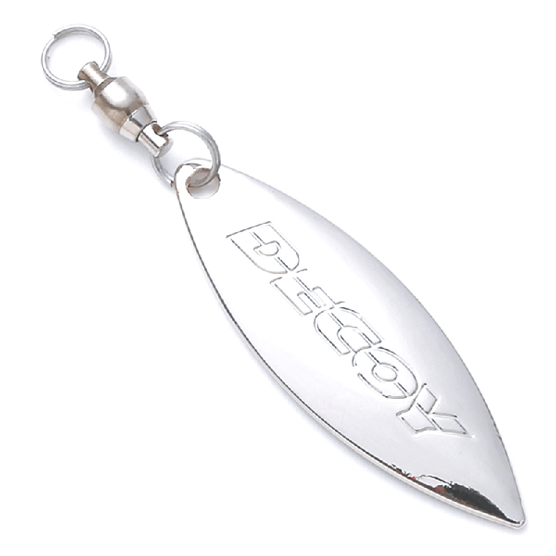 DECOY BL-6S Rolling Blade (Silver Willow) 2pk - #2-#3-#3.5 *New Size - Carolina Fishing Tackle LLC