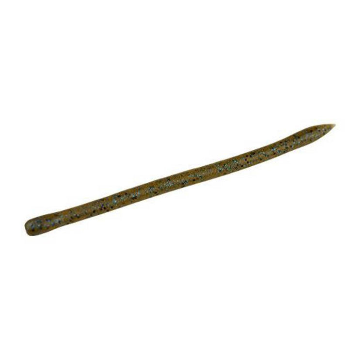 DSTYLE Mighty Straight 3.8" Worm 10pk - #003 Cinnamon Blue Flake-#007 Black - Carolina Fishing Tackle LLC