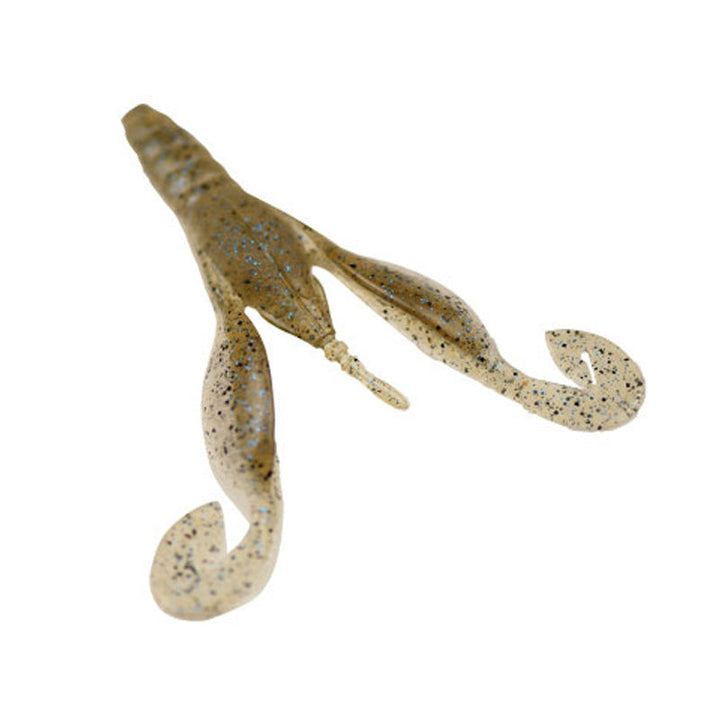 DSTYLE Winning Craw 3.6” Creature Bait 6pk - #07 Black-#40 Light Smoke Pepper-#056 Scuppernong Blue Flake - Carolina Fishing Tackle LLC