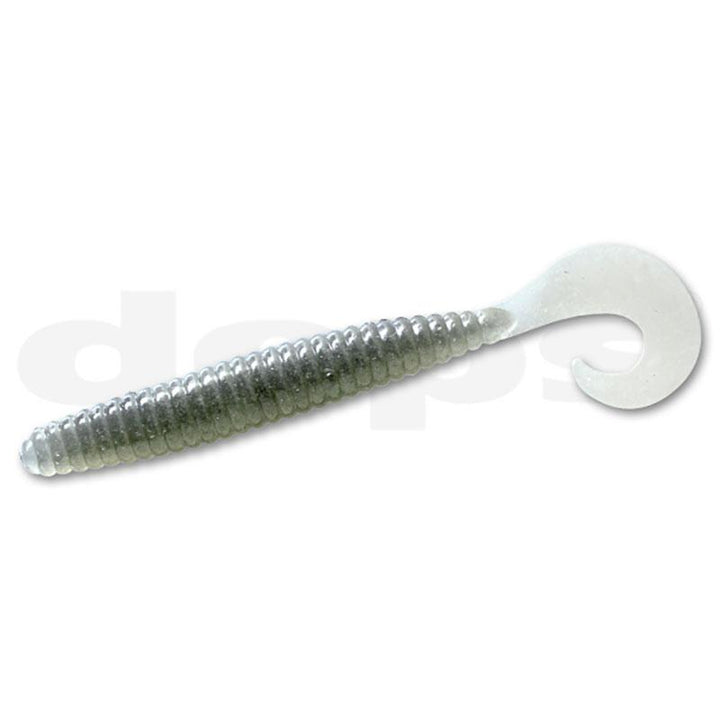 Deps 4” DEATHADDER Grub (8pk) - #13 Cinnamon/Green Flake-#15 Clear Pepper/Red Flake - Carolina Fishing Tackle LLC