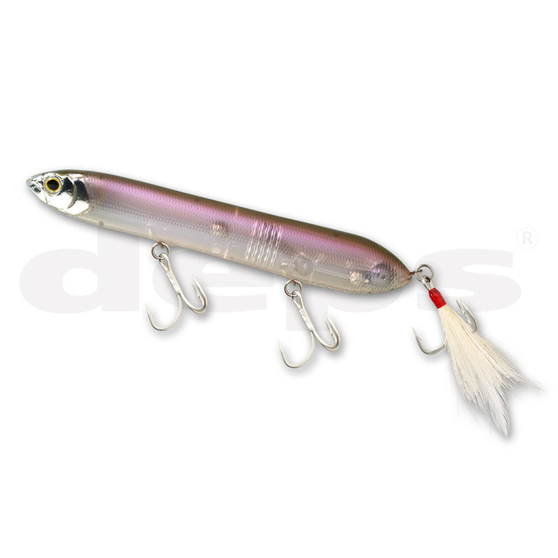 Deps BRACHIO Stick (BRACHIOSTICK) - #01 GM Black Gold-#05 Real Blue Gill-#08 Jet Black-#15 Clear Wakasagi-#78 Bone Shad - Carolina Fishing Tackle LLC