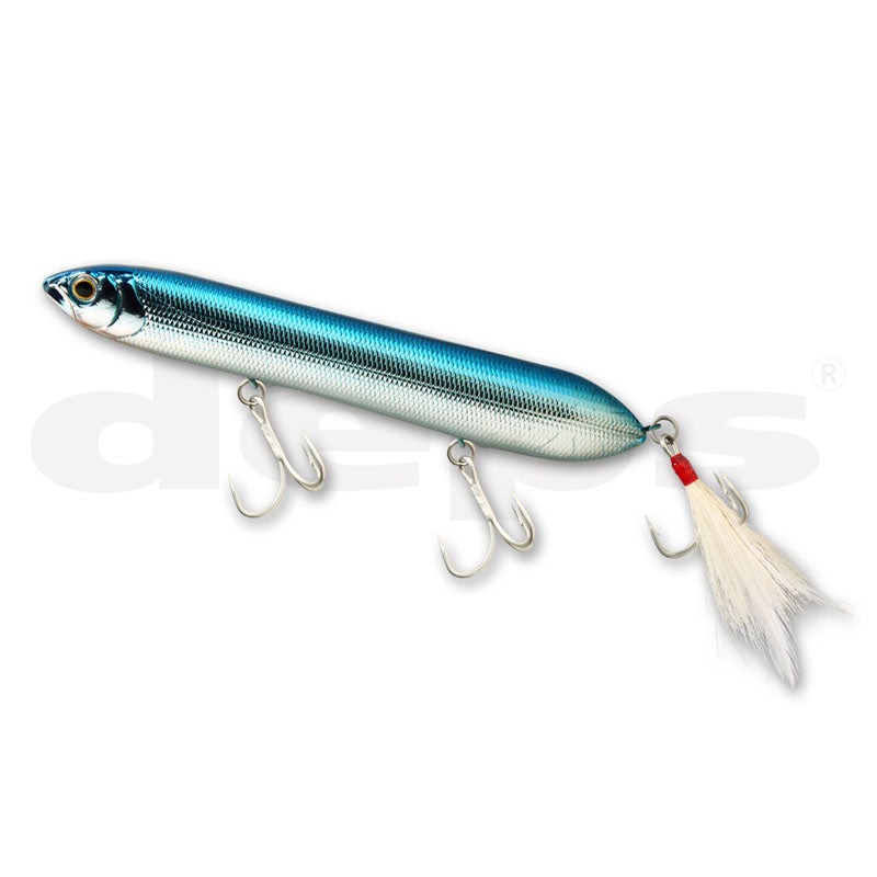 Deps BRACHIO Stick (BRACHIOSTICK) - #01 GM Black Gold-#05 Real Blue Gill-#08 Jet Black-#15 Clear Wakasagi-#78 Bone Shad - Carolina Fishing Tackle LLC