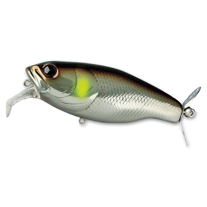 Deps Buzzjet Wake Bait - #08 Pond Frog-#18 Real Blue Gill-#19 Real Largemouth-#79 Bone Shad - Carolina Fishing Tackle LLC