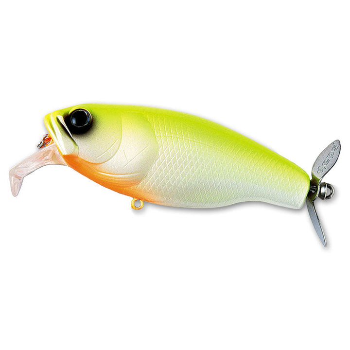 Deps Buzzjet Wake Bait - #08 Pond Frog-#18 Real Blue Gill-#19 Real Largemouth-#79 Bone Shad - Carolina Fishing Tackle LLC