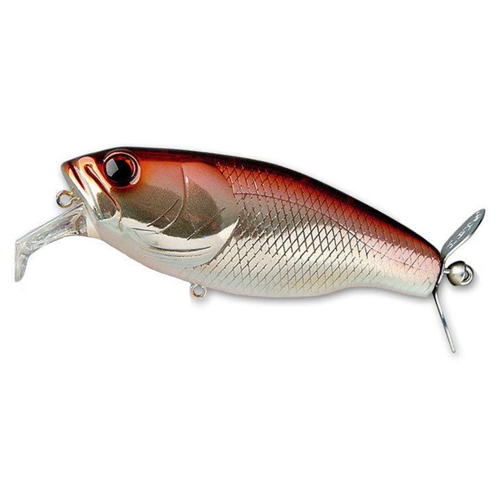 Deps Buzzjet Wake Bait - #08 Pond Frog-#18 Real Blue Gill-#19 Real Largemouth-#79 Bone Shad - Carolina Fishing Tackle LLC