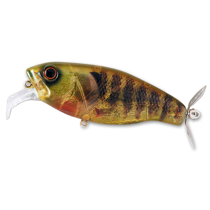 Deps Buzzjet Wake Bait - #08 Pond Frog-#18 Real Blue Gill-#19 Real Largemouth-#79 Bone Shad - Carolina Fishing Tackle LLC