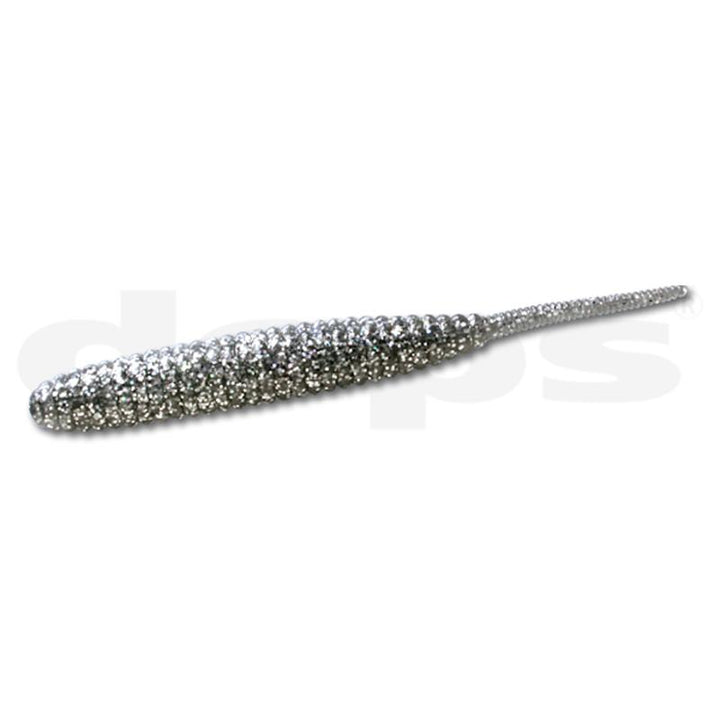 Deps Chibi Adder DEATHADDER 4” Worm 8pk - #07 Black/Blue Flake - Carolina Fishing Tackle LLC