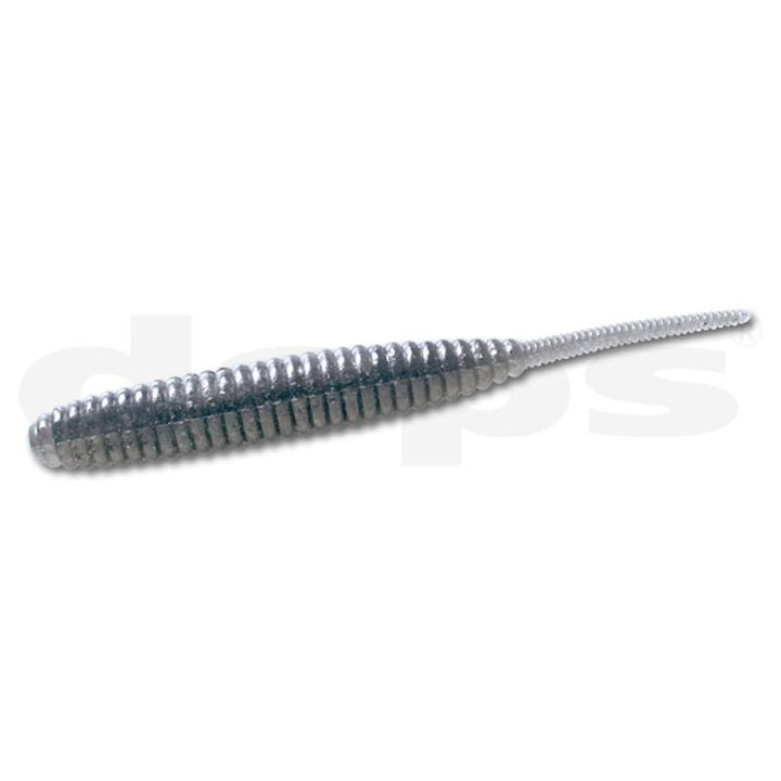 Deps Chibi Adder DEATHADDER 4” Worm 8pk - #07 Black/Blue Flake - Carolina Fishing Tackle LLC
