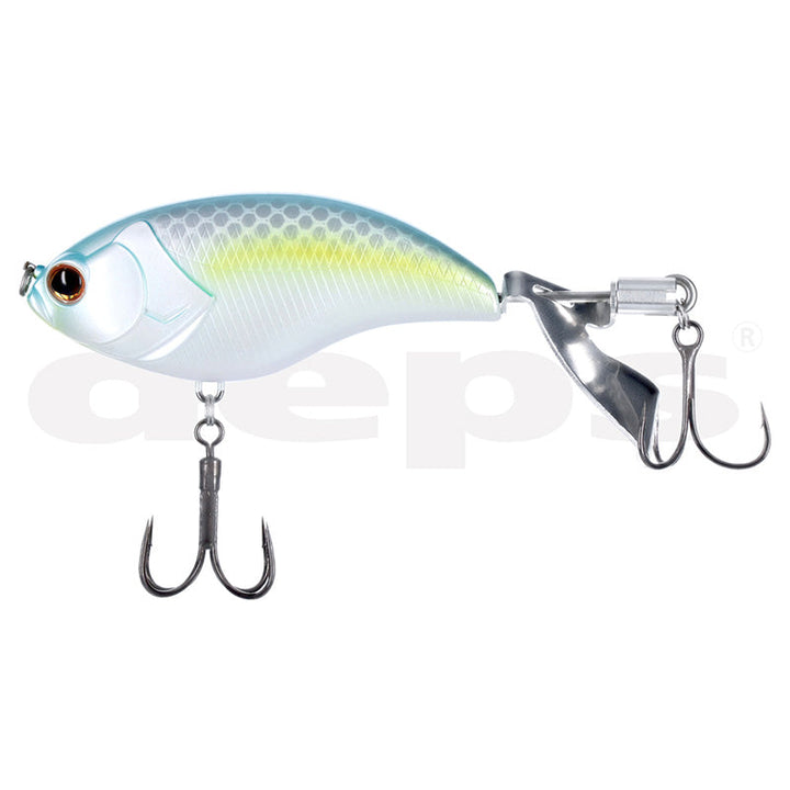 Deps Evoke ZERO 120 Surface Lure - #01 Bone Shad-#04 Scum Perch-#05 Glass Cat-#08 Chrome Black Back - Carolina Fishing Tackle LLC
