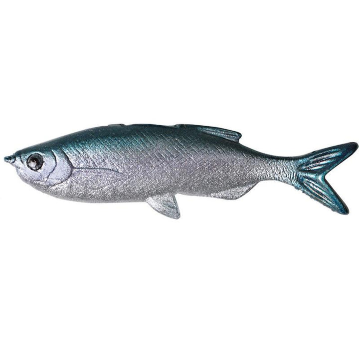 Huddleston Weedless Grass Minnow 3.75” Swimbaits - Hitch-Phantom Ayu-Pro Blue - Carolina Fishing Tackle LLC