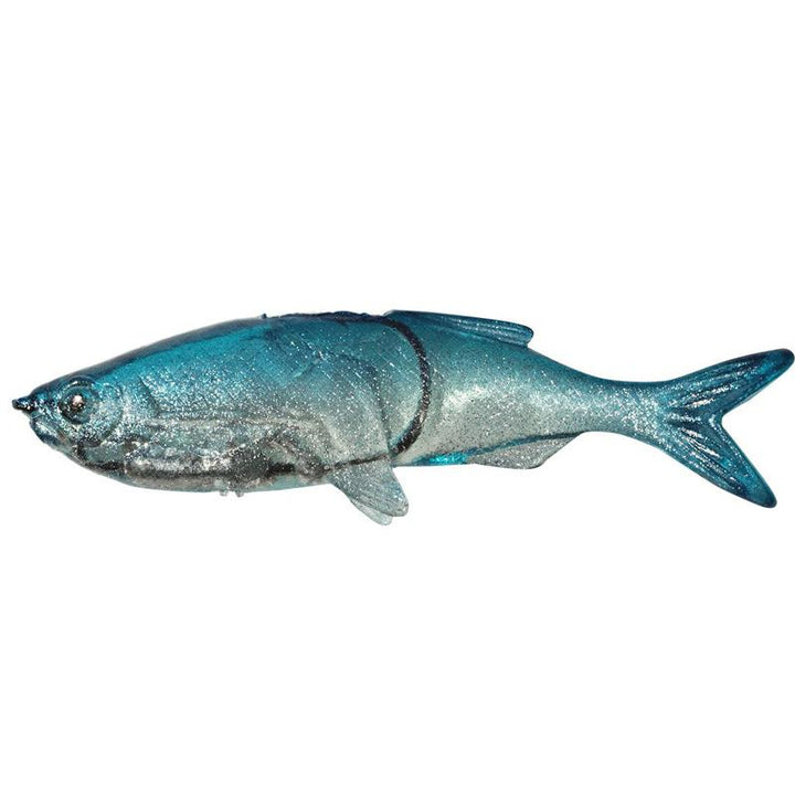 Huddleston Weedless Grass Minnow 3.75” Swimbaits - Hitch-Phantom Ayu-Pro Blue - Carolina Fishing Tackle LLC