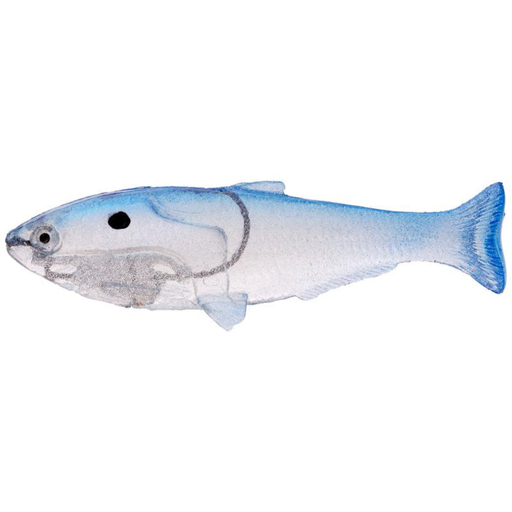 Huddleston Weedless Shad Swimbaits - Hologram Shad-Pro Blue - Carolina Fishing Tackle LLC