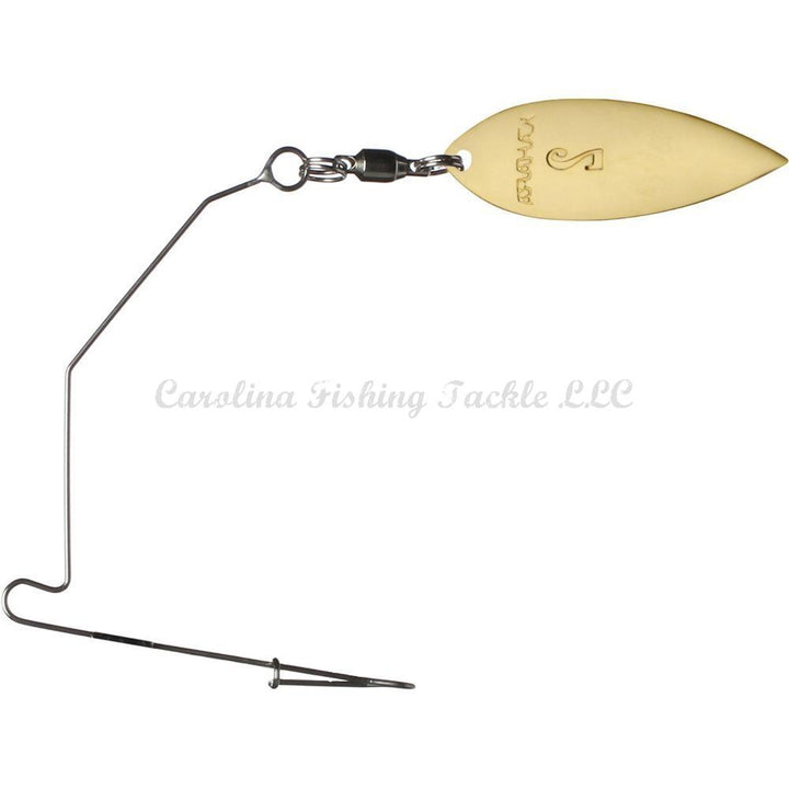 Kahara KJ Jig Spinner #2 (Willow) 1pk - Copper - Carolina Fishing Tackle LLC