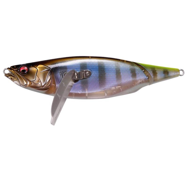 Megabass i-Wing 135 Crawler Bait - #04 PM Rainbow-#06 Cotton Wakasagi PH-#08 Murry Cod-#12 Mat Tiger - Carolina Fishing Tackle LLC