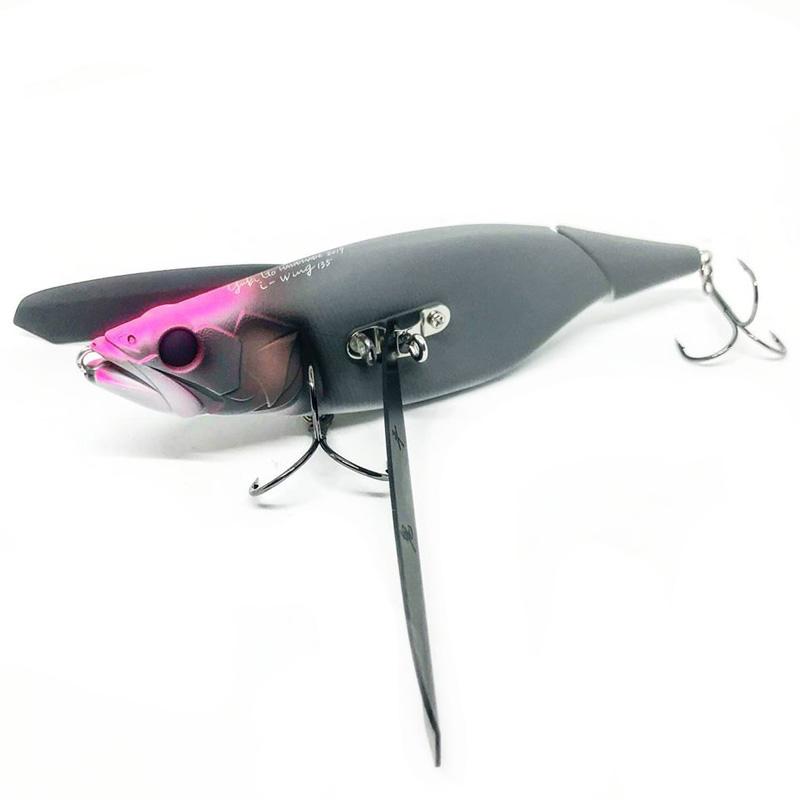 Megabass i-Wing 135 Crawler Bait - #04 PM Rainbow-#06 Cotton Wakasagi PH-#08 Murry Cod-#12 Mat Tiger - Carolina Fishing Tackle LLC