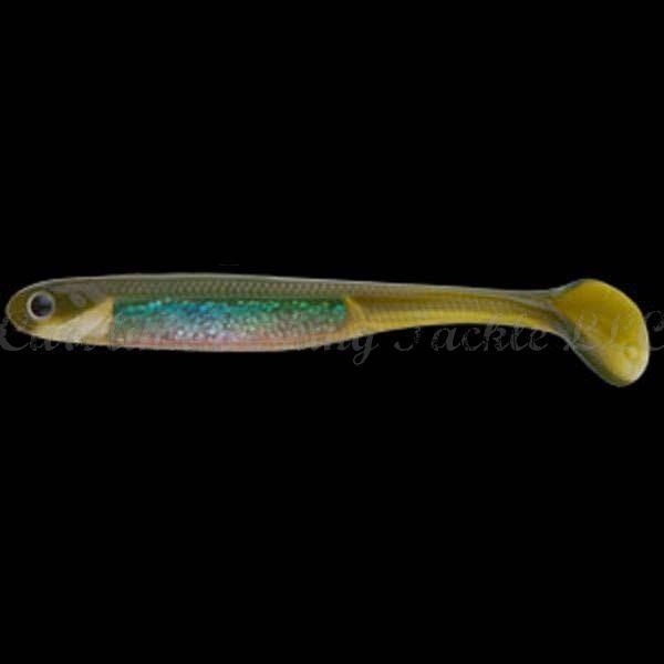 Nories Spoon Tail Shad Swimbait - #03 Albino Orange / 5 in-#03 Albino Orange / 6 in-#05 High Viz Chartreuse / 6 in - Carolina Fishing Tackle LLC