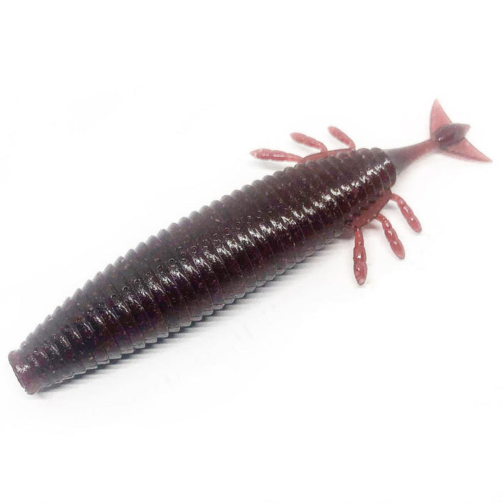 Obasslive 3.7” I.F Anker Creature Bait 6pk - #04 Scuppernong-#07 Pro Blue Grass Shad - Carolina Fishing Tackle LLC