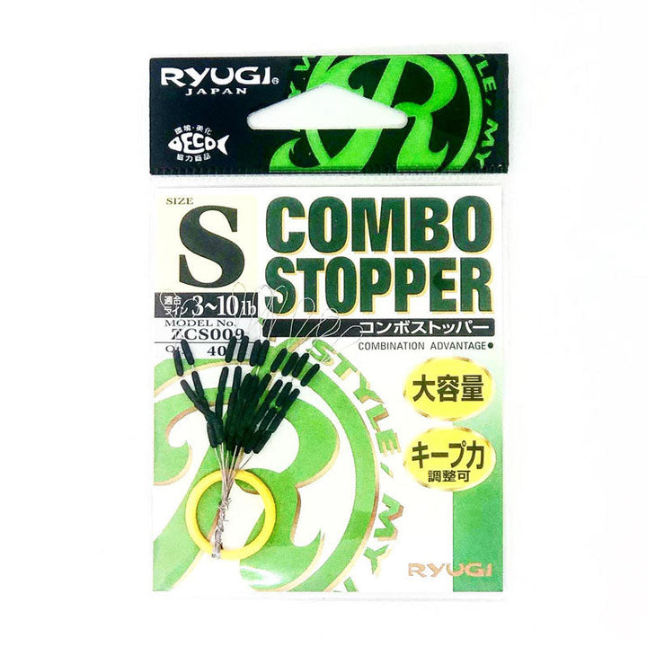 RYUGI Hooks Combo Stopper - (S)-3 to 10 lb-(M)-8 to 18 lb-(L)-16 to 30 lb - Carolina Fishing Tackle LLC