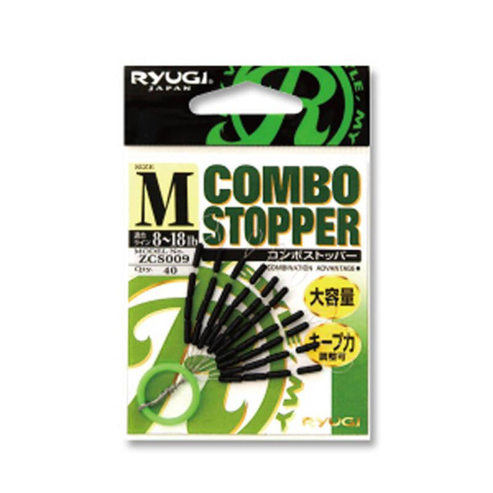 RYUGI Hooks Combo Stopper - (S)-3 to 10 lb-(M)-8 to 18 lb-(L)-16 to 30 lb - Carolina Fishing Tackle LLC