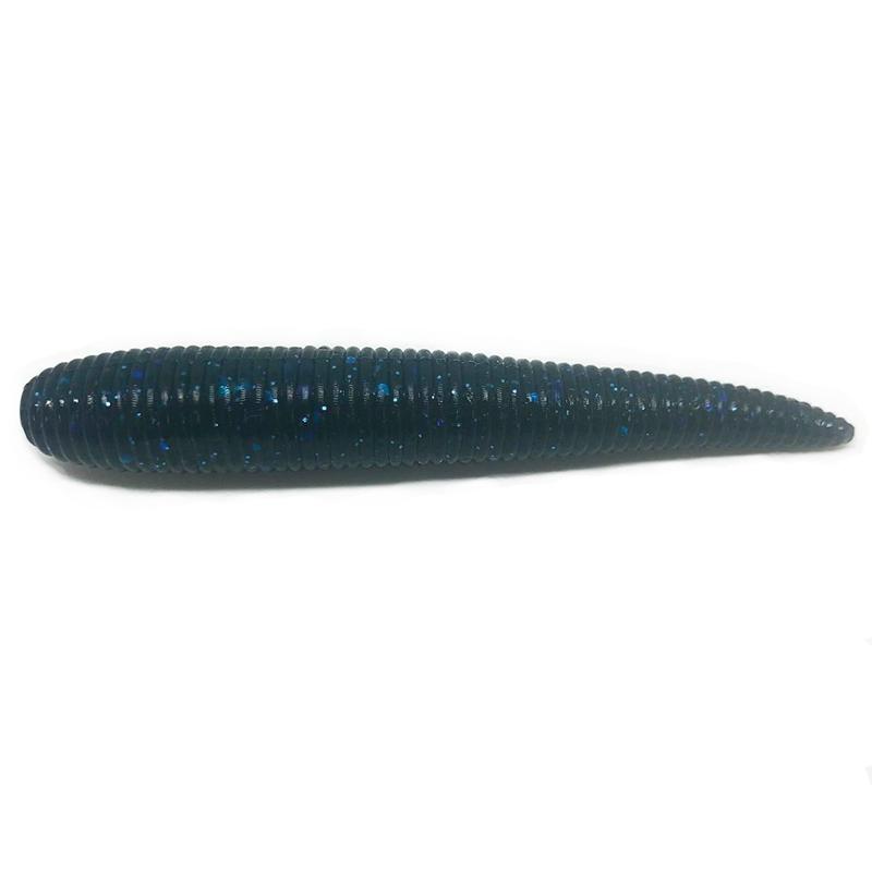 Damiki Fishing Tackle Stinger 3” Worm 12pk - #201 Watermelon Red-Black-#206 Watermelon Candy-#207 Green Pumpkin Magic-#208 Green Pumpkin Purple-#209 Dark Pumpkin-#453 PB Silver-#454 American Shad-#455 TN Shad-#504 Black Red-#505 Black Blue - Carolina Fishing Tackle LLC