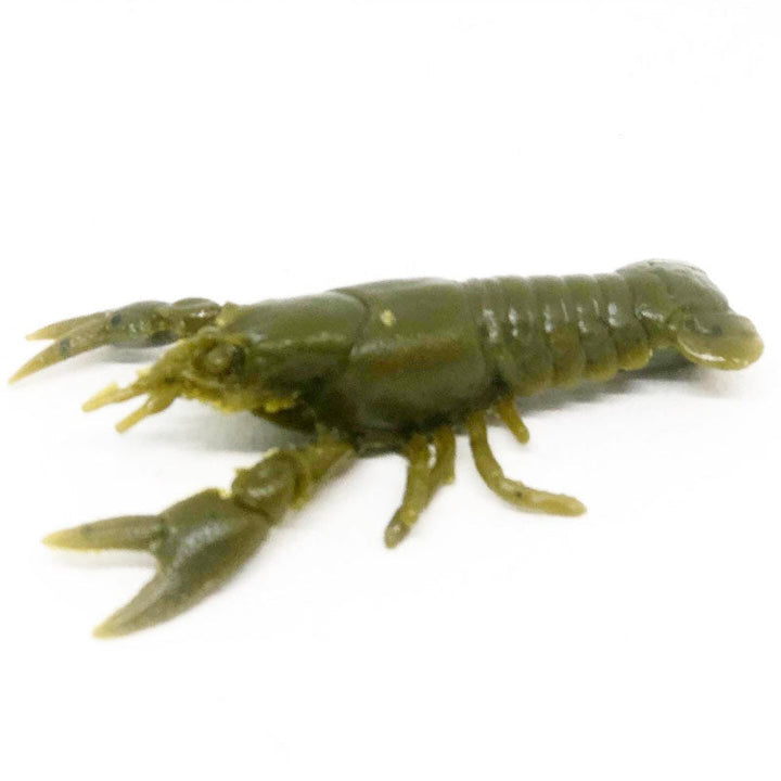 Huddleston Unrigged Huddle Bug 3pk Soft Creature Baits - Mud Bug Hand Painted-Brown Purple Hand Painted-Watermelon Black Red Flake Solid Injected-Smoke on the Water Hand Painted-Purple Haze Hand Painted-Green Pumpkin Hand Painted - Carolina Fishing Tackle LLC