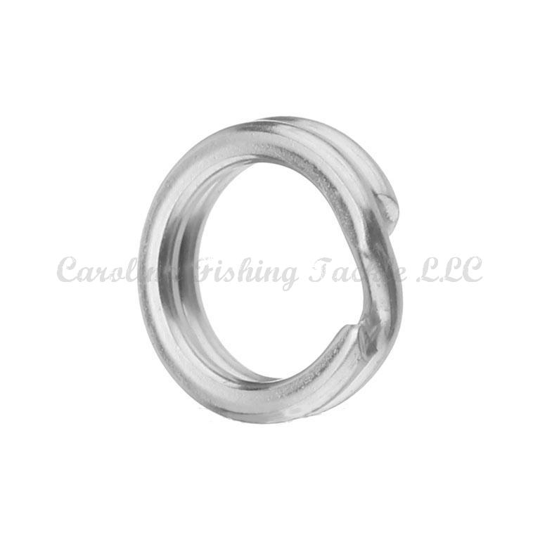 Kahara Split Rings (Color Nickel) 10pk - Premium Split Rings from Kahara - Just $1.99! Shop now at Carolina Fishing Tackle LLC