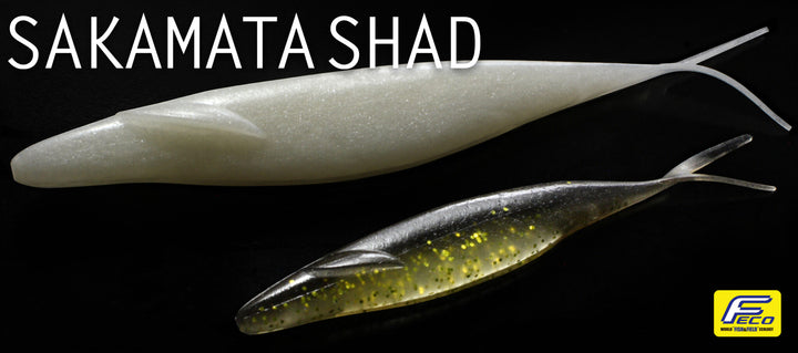 Sakamata Shad Soft Jerkbait - #12 Green Pumpkin / 4"-#12 Green Pumpkin / 5"-#12 Green Pumpkin / 6"-#19 Dead Shad / 4"-#19 Dead Shad / 5"-#19 Dead Shad / 6"-#20 Watermelon Pro Blue / 4"-#20 Watermelon Pro Blue / 5"-#20 Watermelon Pro Blue / 6"-#22 Golden Shiner / 5" - Carolina Fishing Tackle LLC