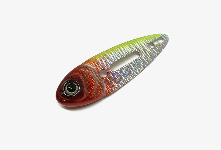 KAESU KUNAI Blade Baits - #01 Red Craw / 1/4 oz-#01 Red Craw / 3/8 oz-#02 Wakasagi / 1/4 oz-#02 Wakasagi / 3/8 oz-#03 Bluegill / 1/4 oz-#03 Bluegill / 3/8 oz-#05 Crown / 1/4 oz-#05 Crown / 3/8 oz-#08 HS Flash Chart (Hide and Seek) / 1/4 oz-#08 HS Flash Chart (Hide and Seek) / 3/8 oz - Carolina Fishing Tackle LLC