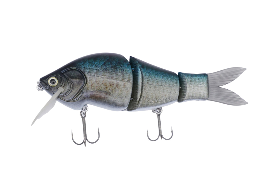Ayumu Product S-QUAD 120 Type L Swimbait - Aobuna - Blue - Carolina Fishing Tackle LLC