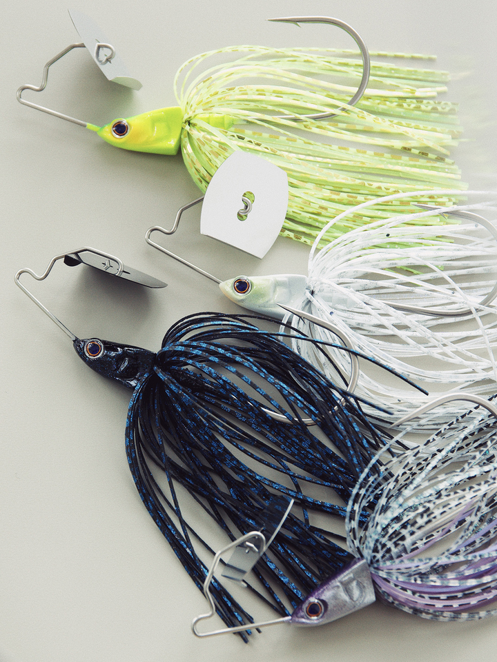 Bass Puzzle GrassPiece - Baby Blue Bomber / 3/8 oz / Original-Baby Blue Bomber / 3/8 oz / MiniBlade-Baby Blue Bomber / 1/2 oz / Original-Baby Blue Bomber / 1/2 oz / MiniBlade-Baby Blue Bomber / 3/4 oz / Original-Baby Blue Bomber / 3/4 oz / MiniBlade-Black &amp; Blue / 3/8 oz / Original-Black &amp; Blue / 3/8 oz / MiniBlade-Black &amp; Blue / 1/2 oz / Original-Black &amp; Blue / 1/2 oz / MiniBlade - Carolina Fishing Tackle LLC