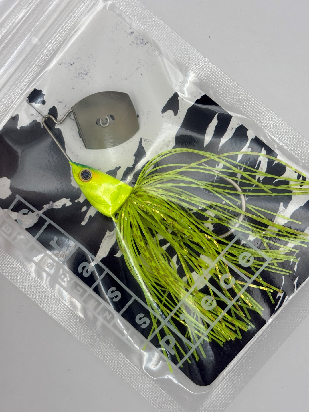 Bass Puzzle GrassPiece - Baby Blue Bomber / 3/8 oz / Original-Baby Blue Bomber / 3/8 oz / MiniBlade-Baby Blue Bomber / 1/2 oz / Original-Baby Blue Bomber / 1/2 oz / MiniBlade-Baby Blue Bomber / 3/4 oz / Original-Baby Blue Bomber / 3/4 oz / MiniBlade-Black &amp; Blue / 3/8 oz / Original-Black &amp; Blue / 3/8 oz / MiniBlade-Black &amp; Blue / 1/2 oz / Original-Black &amp; Blue / 1/2 oz / MiniBlade - Carolina Fishing Tackle LLC