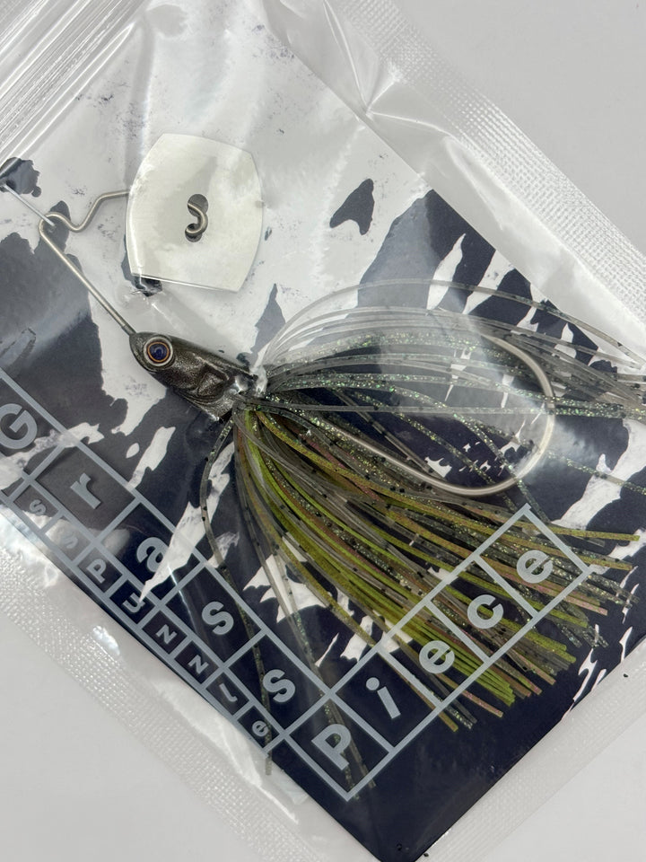 Bass Puzzle GrassPiece - Baby Blue Bomber / 3/8 oz / Original-Baby Blue Bomber / 3/8 oz / MiniBlade-Baby Blue Bomber / 1/2 oz / Original-Baby Blue Bomber / 1/2 oz / MiniBlade-Baby Blue Bomber / 3/4 oz / Original-Baby Blue Bomber / 3/4 oz / MiniBlade-Black &amp; Blue / 3/8 oz / Original-Black &amp; Blue / 3/8 oz / MiniBlade-Black &amp; Blue / 1/2 oz / Original-Black &amp; Blue / 1/2 oz / MiniBlade - Carolina Fishing Tackle LLC