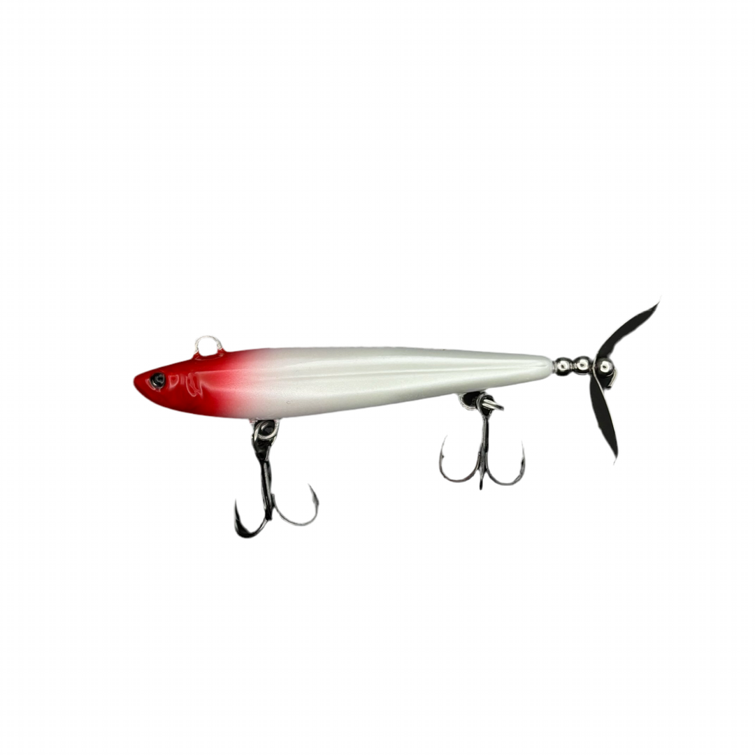 DRANCKRAZY Tinxy Sinking Prop Bait - #03 RH Pearl-#07 Black Gold-#08 BW Blue - Carolina Fishing Tackle LLC