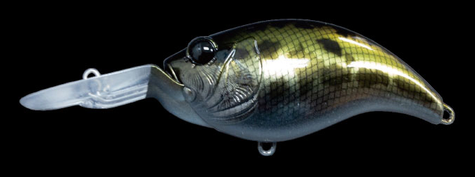 DRANCKRAZY Deros Solid Core Crankbait - #01 Natural Bass-#02 Violet Gill-#03 Natural Oikawa-#07 Natural Peacock - Carolina Fishing Tackle LLC