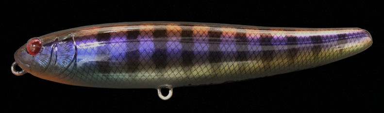 DRANCKRAZY Tailot Walking Bait - #01 Purple Gill-#03 Peacock-#04 Toman-#05 Natural Shad - Carolina Fishing Tackle LLC