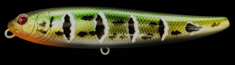 DRANCKRAZY Tailot Walking Bait - #01 Purple Gill-#03 Peacock-#04 Toman-#05 Natural Shad - Carolina Fishing Tackle LLC