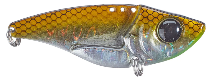 Damiki Fishing Tackle Vault Blade Bait - Spot Green / 42 - 1/4 oz-Spot Green / 48 - 3/8 oz-Spot Green / 55 - 1/2 oz-Spot Green / 65 - 3/4 oz-Black Gold / 42 - 1/4 oz-Black Gold / 48 - 3/8 oz-Black Gold / 55 - 1/2 oz-Black Gold / 65 - 3/4 oz-WS Crystal / 42 - 1/4 oz-WS Crystal / 48 - 3/8 oz - Carolina Fishing Tackle LLC