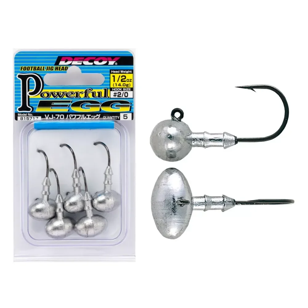 Decoy VJ-70 Powerful Egg Football Jighead