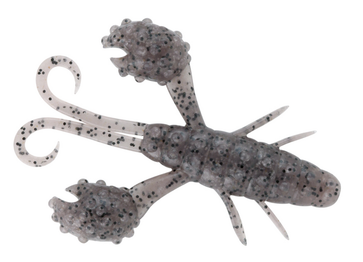 Deps Beckon Craw 3.5” Creature Bait 5pk - #45 Cherry Blossom-#80 Sapphire Blue/Blue & Green Flake-#07 Black/Blue Flake-#12 Green Pumpkin-#22 June Bug-#71 Green Pumpkin Blue Flake-#115 Green Pumpkin Purple & Green Flake - Carolina Fishing Tackle LLC