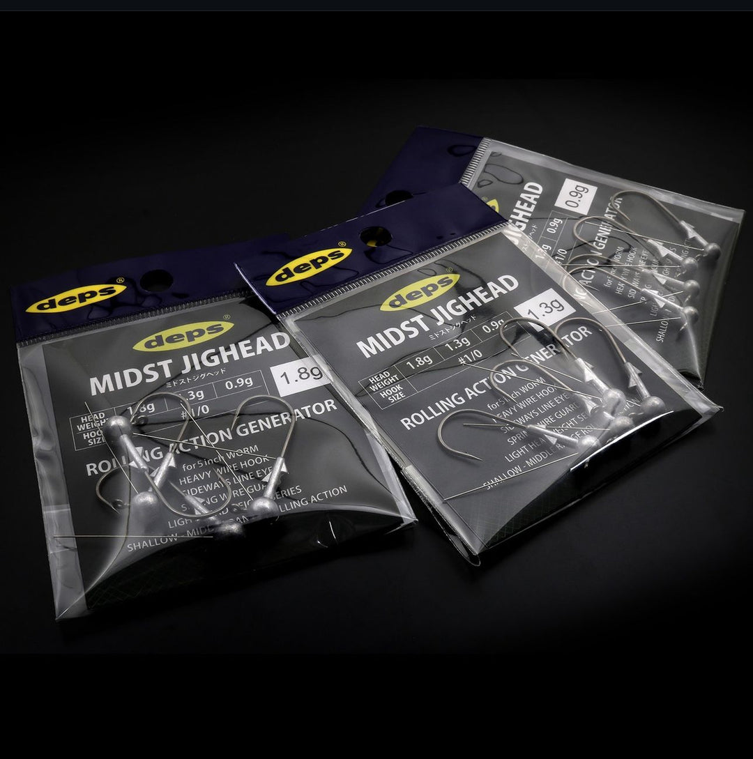 Deps Midst Jighead Rolling Action Generator - 1/8oz (3.5g) / 
